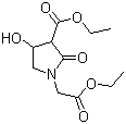 2-(3-乙氧甲酰-4-羟基吡咯烷-2-酮-1-基)乙酸乙酯结构式_62613-79-0结构式