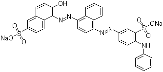 酸性黑26结构式_6262-07-3结构式