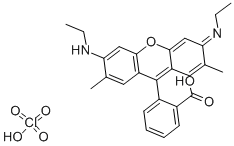 罗丹明 19 高氯酸钠结构式_62669-66-3结构式