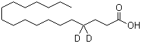 十八酸-4,4-d2结构式_62690-13-5结构式
