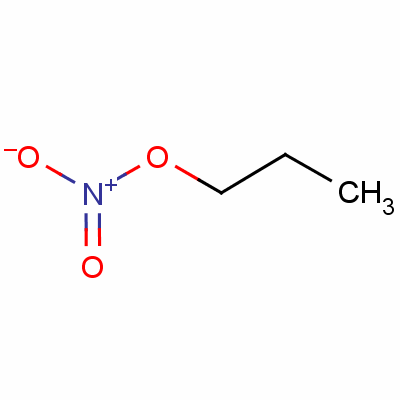硝酸丙酯结构式_627-13-4结构式