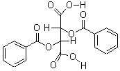 L-(-)-二苯甲酰酒石酸一水物结构式_62708-56-9结构式