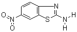 2-氨基-6-硝基苯并噻唑结构式_6285-57-0结构式