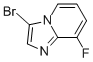 3-溴-8-氟H-咪唑并[1,2-a]吡啶结构式_628691-73-6结构式