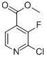 2-氯-3-氟异烟酸甲酯结构式_628691-95-2结构式