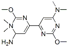 2,2-二甲氧基-N,N,N,N-四甲基-4,4-二嘧啶-6,6-二胺结构式_62880-75-5结构式