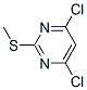 4,6-二氯-二甲硫基嘧啶结构式_6299-25-8结构式
