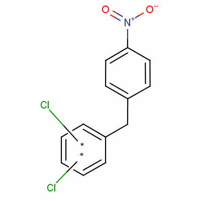 1-(二氯苯基甲基)-4-硝基苯结构式_63068-97-3结构式