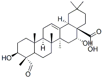 皂皮酸结构式_631-01-6结构式