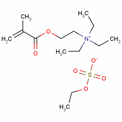 Triethyl[2-[(2-methyl-1-oxoallyl)oxy]ethyl]ammonium ethyl sulphate Structure,63101-12-2Structure