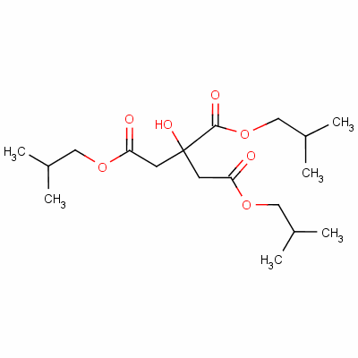 柠檬三异丁酯结构式_63133-75-5结构式