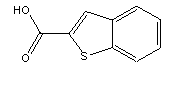 苯并噻吩-2-羧酸结构式_6314-28-9结构式