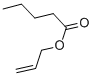 戊酸烯丙酯结构式_6321-45-5结构式