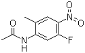 N-(5-氟-2-甲基-4-硝基苯基）乙酰胺结构式_633327-49-8结构式