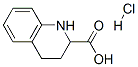 2-Quinolinecarboxylic acid, 1,2,3,4-tetrahydro-, hydrochloride, (S)- Structure,63430-98-8Structure