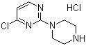 4-氯-2-哌嗪-1-基嘧啶盐酸盐结构式_634469-41-3结构式