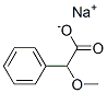 α-甲氧基苯乙酸钠盐结构式_63450-88-4结构式