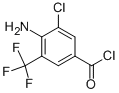 4-氨基-3-氯-5-(三氟甲基)苯甲酰氯结构式_63498-15-7结构式
