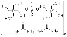四羟甲基硫酸磷脲缩体结构式_63502-25-0结构式