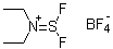 (二乙氨基)二氟化硫四氟硼酸盐结构式_63517-29-3结构式