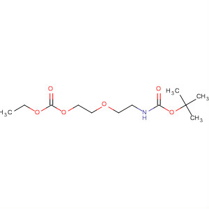 2-[2-[(叔丁氧基羰基)氨基]乙氧基]乙基碳酸乙酯结构式_635751-15-4结构式
