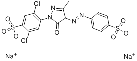 酸性黄17结构式_6359-98-4结构式