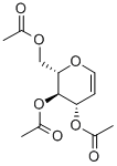 3,4,6-三-O-乙酰基-1,5-脱水-2-脱氧-L-阿拉伯糖-己-1-烯糖结构式_63640-41-5结构式
