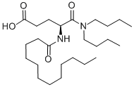 Lauroyl-L-glutamic-α,γ-dibutylamide Structure,63663-21-8Structure
