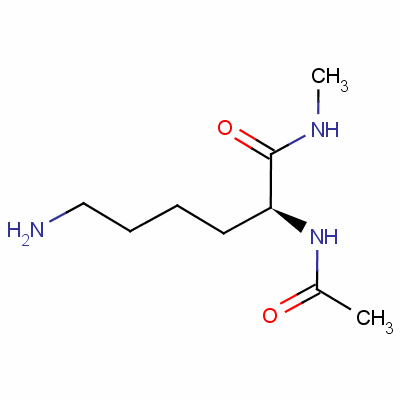 Ac-lys-nhme结构式_6367-10-8结构式