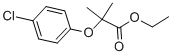 氯贝特结构式_637-07-0结构式