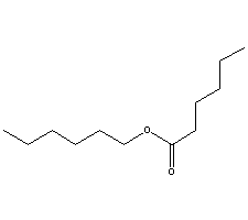 己酸己酯结构式_6378-65-0结构式