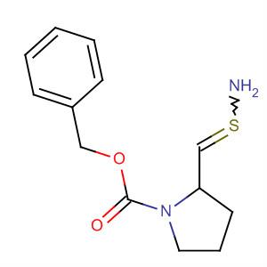 2-氨基甲酰基硫代吡咯烷-1-羧酸苄酯结构式_63808-47-9结构式