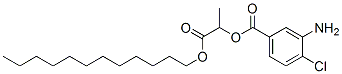 3-氨基-4-氯苯甲酸2-十二烷氧基-1-甲基-2-氧乙酯结构式_63966-96-1结构式