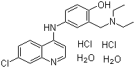 阿莫地喹盐酸盐结构式_6398-98-7结构式