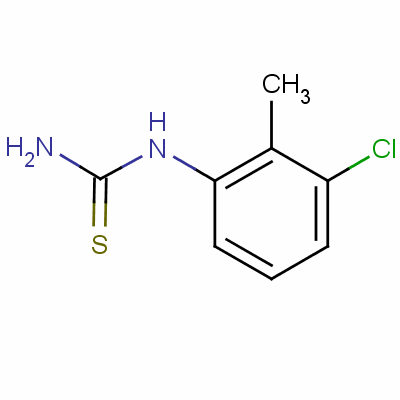 1-(3-氯-2-甲基苯基)-2-硫脲结构式_63980-70-1结构式