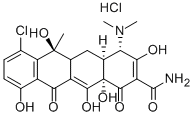 盐酸金霉素结构式_64-72-2结构式