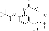 Dipivefrine hcl Structure,64019-93-8Structure
