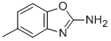 5-甲基-苯并噁唑-2-胺结构式_64037-15-6结构式