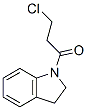 3-氯-1-(2,3-二氢-1H-吲哚)丙烷-1-酮结构式_64140-62-1结构式