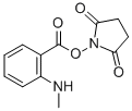 2-(甲基氨基)-苯甲酸 2,5-二氧代-1-吡咯烷基酯结构式_64156-72-5结构式