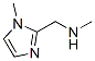 N-甲基-1-(1-甲基-1H-咪唑-2-基)甲胺结构式_642075-19-2结构式