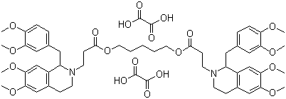 阿曲库胺草酸盐结构式_64228-78-0结构式