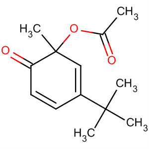 6-Acetoxy-4-tert-butyl-6-methyl-2,4-cyclohexadien-1-one Structure,64248-37-9Structure