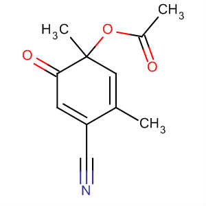 4-氰基-1,3-二甲基-6-氧代-2,4-环己二烯基乙酸酯结构式_64248-44-8结构式
