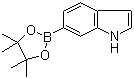 吲哚-6-硼酸频哪醇酯结构式_642494-36-8结构式