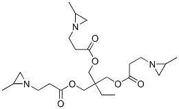 三羟甲基丙烷-三[3-(2-甲基吖丙啶基)丙酸酯]结构式_64265-57-2结构式