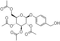 乙酰天麻素对照品结构式_64291-41-4结构式