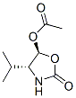 (4r,5s)-(9ci)-5-(乙酰基氧基)-4-(1-甲基乙基)-2-噁唑烷酮结构式_643022-64-4结构式