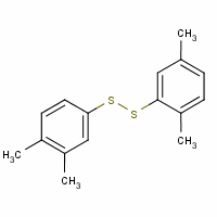 2,5-二甲苯基3,4-二甲苯基二硫醚结构式_64346-57-2结构式