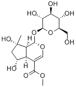 山栀苷甲酯结构式_64421-28-9结构式